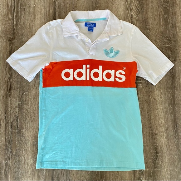 adidas retro polo
